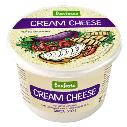 Сыр мягкий Cream Cheese, 500 г