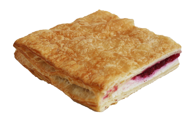 Пирог с вишнево-творожной , 90 г