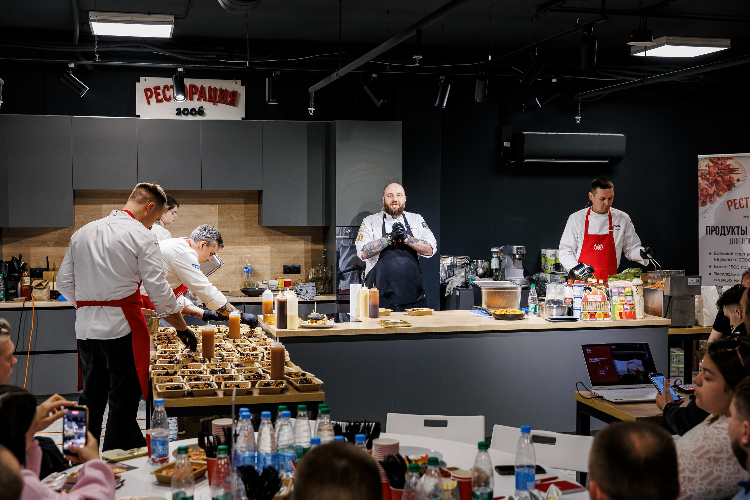 Большой мастер-класс к открытию сезона фастфуд с Ресторацией!