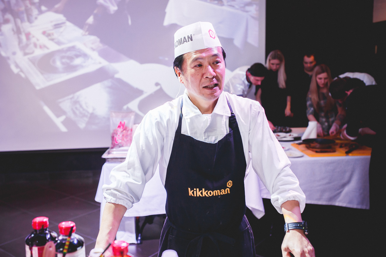 Мастер-класс по японской кухне Киёши Хаямизу